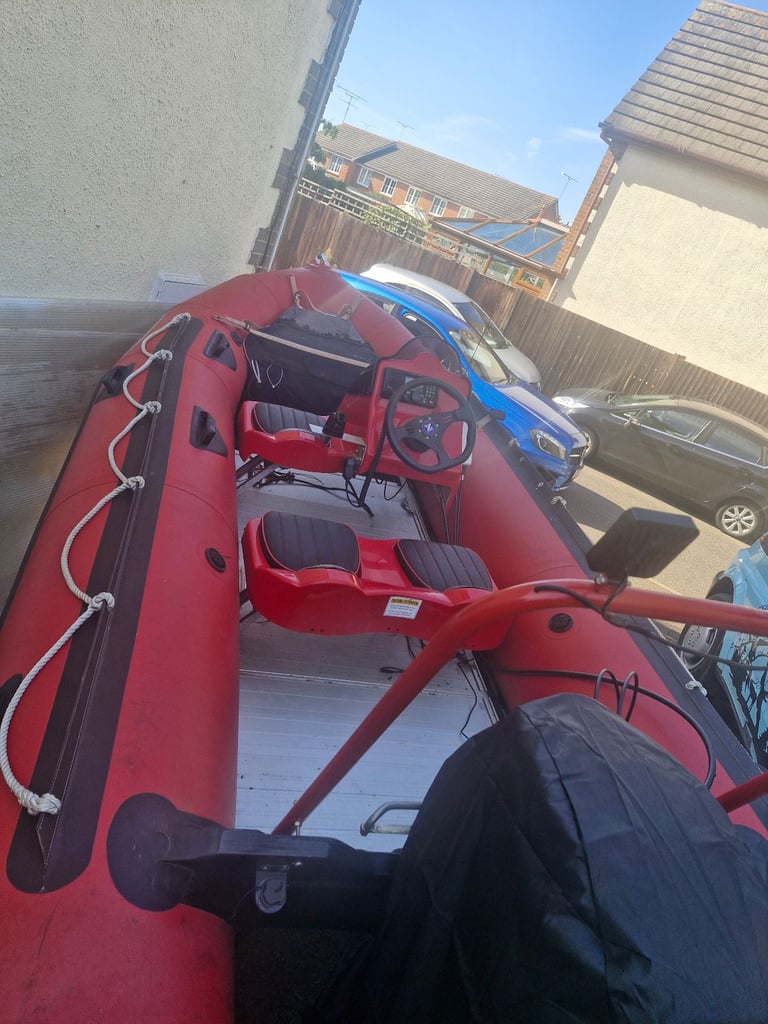 image for Zodiac rib boat and outboard 