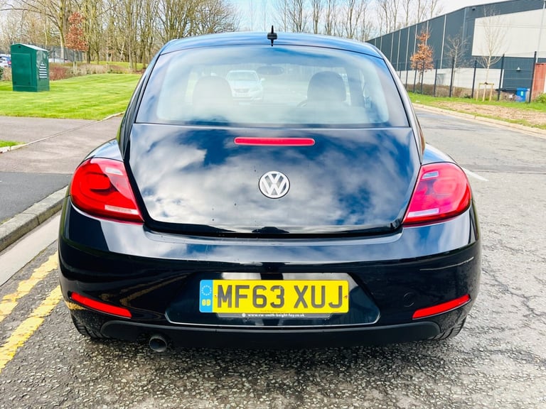 2013/63 VW BEETLE 1.6 TDI BLUEMOTION TECH DESIGN-BLACK-LOVELY WELL KEPT EXAMPLE!