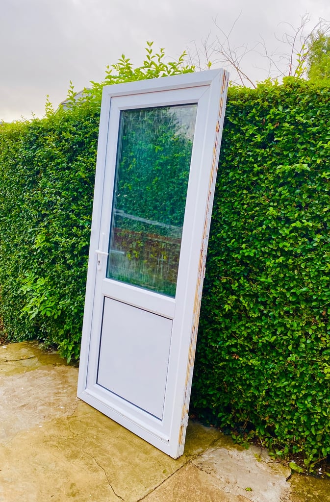 UPVC Door Double Glazed Door Exterior Door