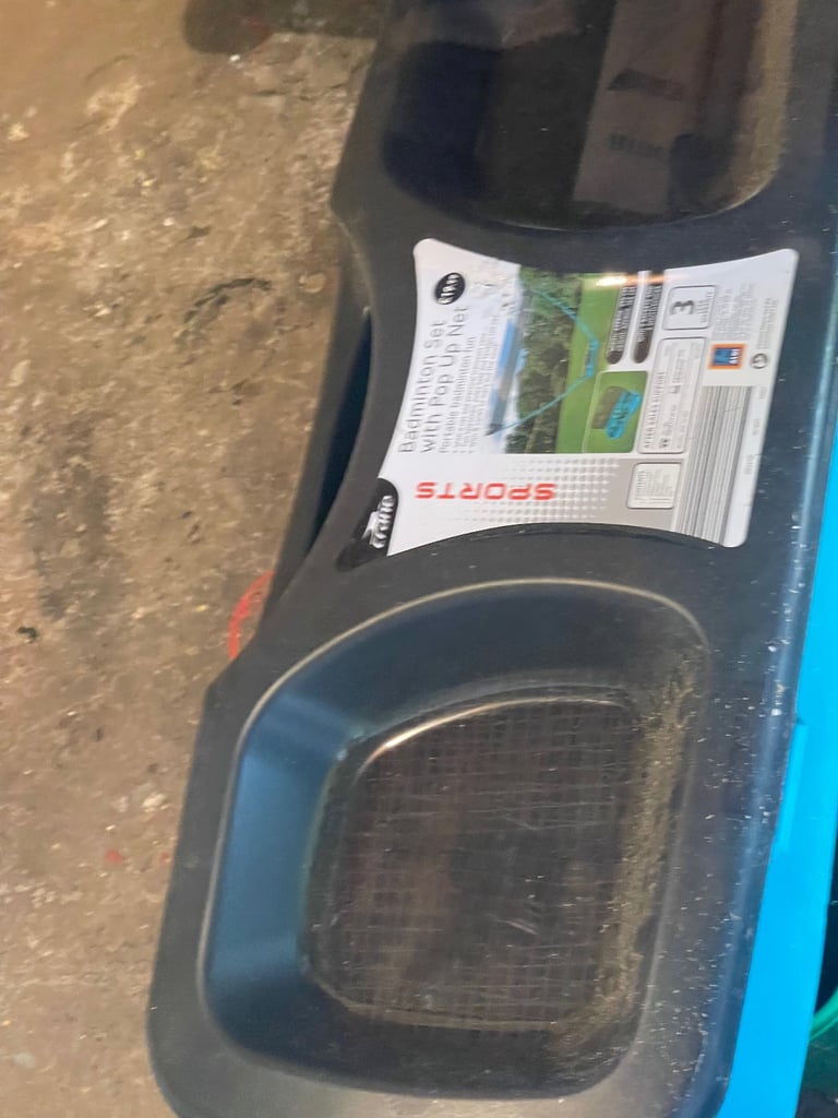 Garden badminton set 