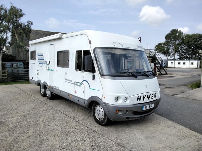 image for HYMERMOBIL B694 2001 REGISTERED 51 PLATE, 4 BERTH FIXED END BED