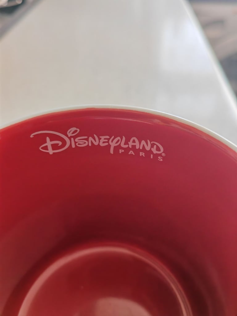 Disneyland Paris Mickey Mouse mug. 