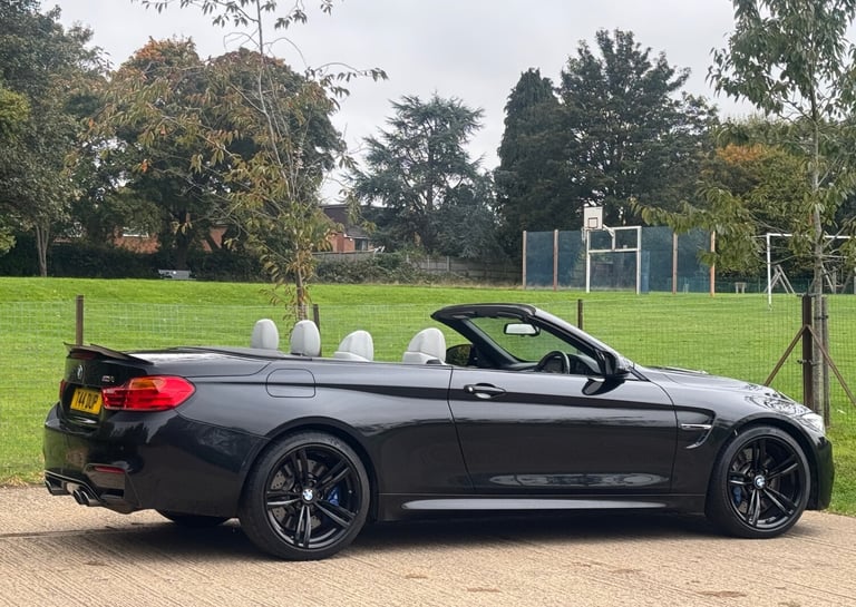 BMW M4 3.0 PETROL BI-TURBO AUTO DCT 2DR CONVERTIBLE ULEZ 2015 [15] BLACK