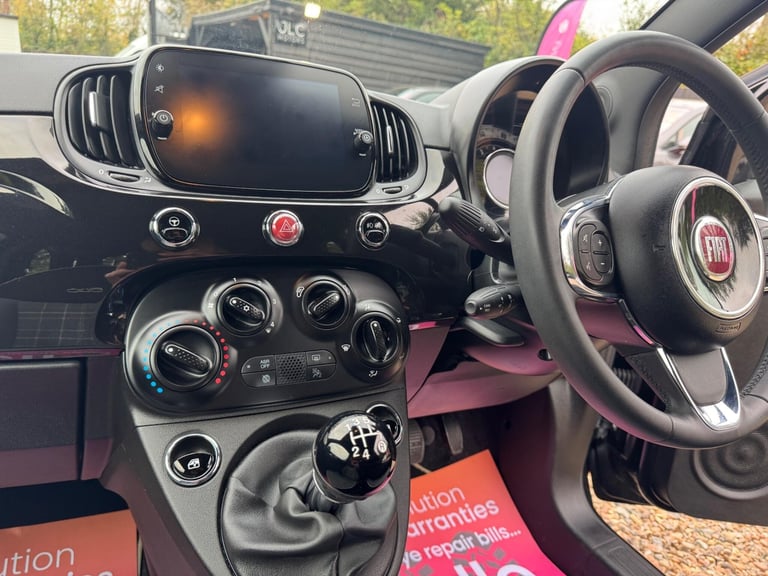 2020 Fiat 500 1.2 Lounge 3dr HATCHBACK PETROL Manual
