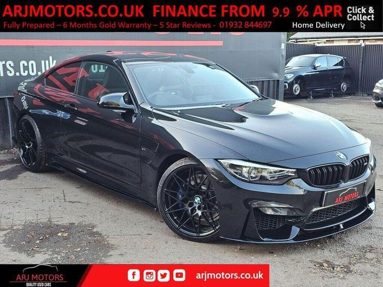 2018 BMW M4 3.0 BiTurbo GPF Competition DCT Euro 6 (s/s) 2dr COUPE Petrol Automatic