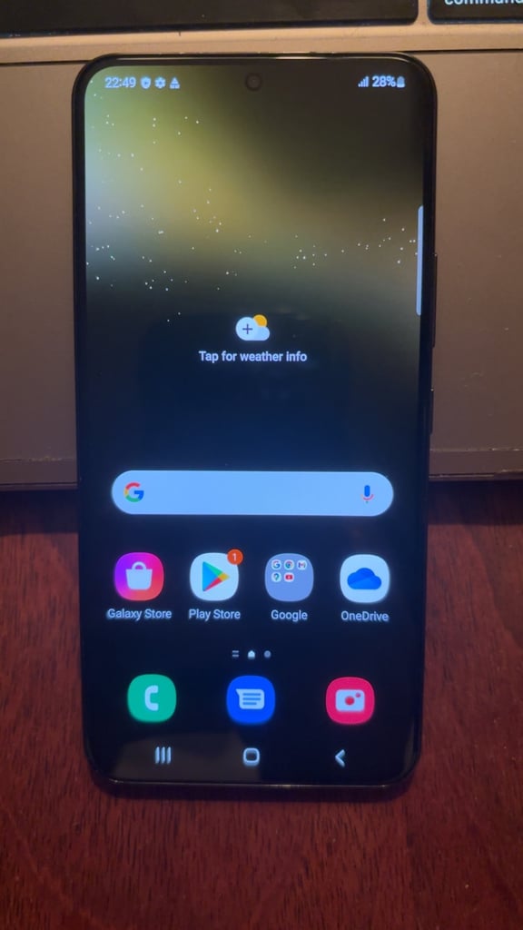 image for Samsung Galaxy Black S22 128gb 5G 