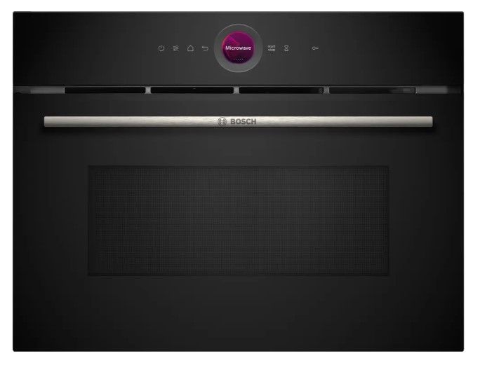 Bosch - Series 8 Built-in microwave oven 60 x 45 cm Black