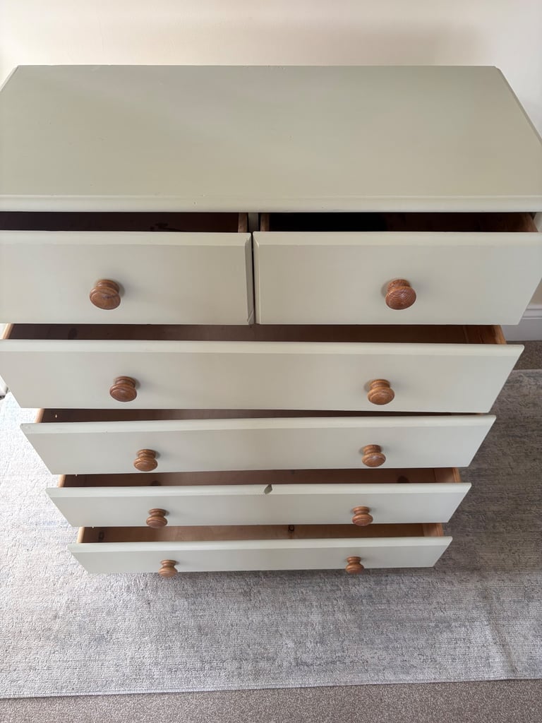 Pine Six Drawer Chest 