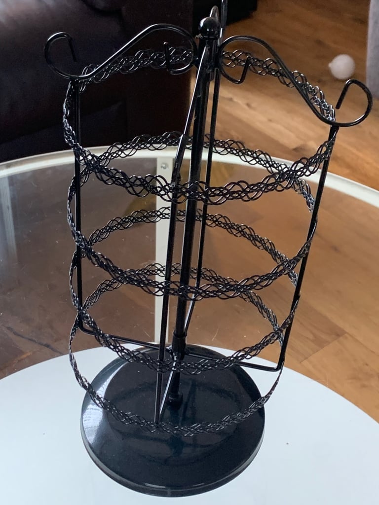 Rotating earring holder 