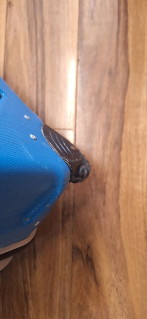 Hard wheeled case for transporting a bicycle eg to take on a plane journey. 