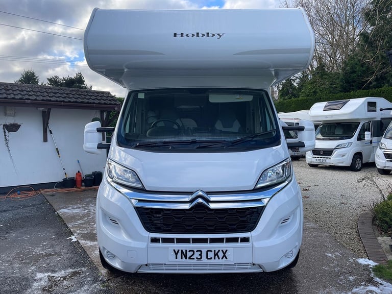 CITROEN RELAY Hobby Optima On Tour A65 KM 4 Berth Motorhome White Manual Diesel