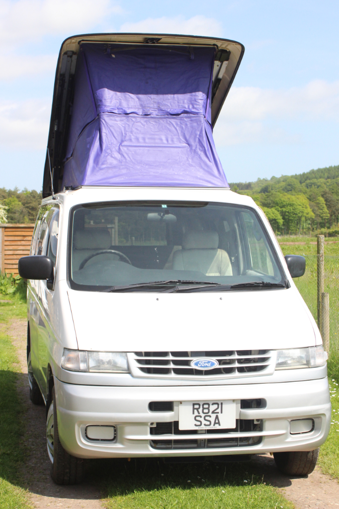 Ford Freda Mazda Bongo with One Year MOT Auto Free Top 2.5 TD Automatic 124761 Miles 1998