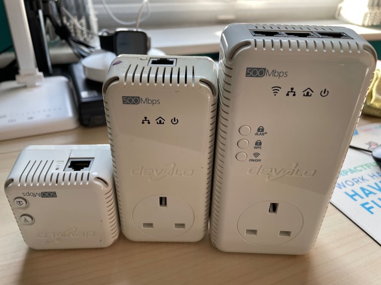 Devolo Powerline adapter pack of Three