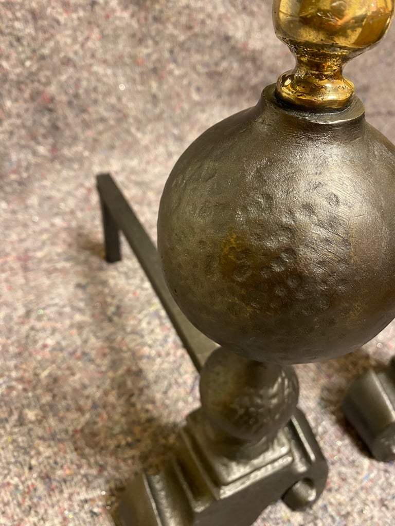 Vintage Andirons / fire dogs