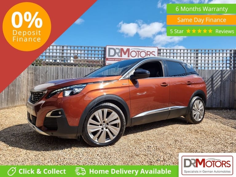 image for 2017 Peugeot 3008 1.6 BlueHDi GT Line SUV 5dr Diesel Manual Euro 6 (s/s) (120 ps) HATCHBACK Diese...