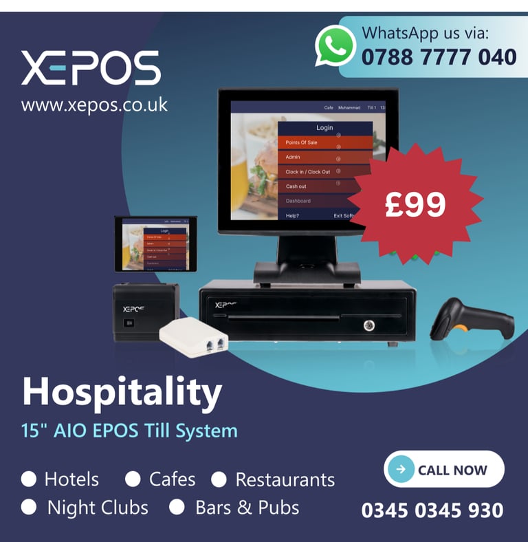 £99 Complete EPOS System for Retail Stores - Clothing Shop | Hardware Store | Convenience Store