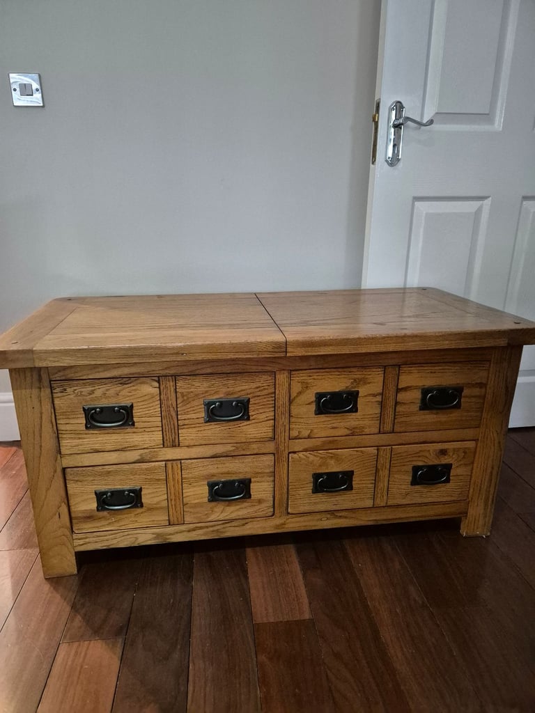 Harveys toulouse oak coffee table 