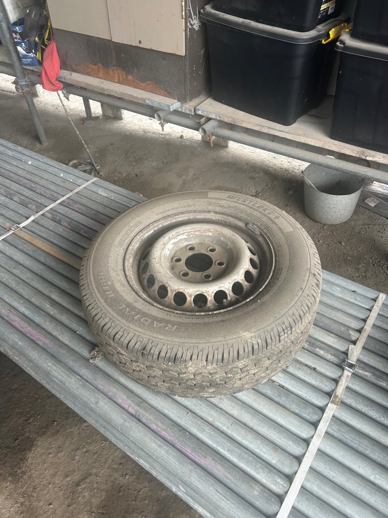 Ford transit wheel and tyre 