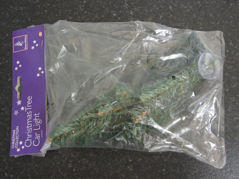 Car Dashboard Mini Christmas Tree with Lights