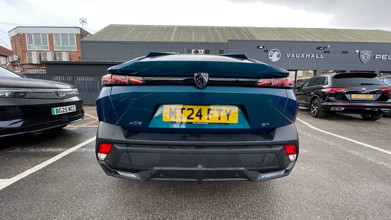 2024 Peugeot 408 1.2 PureTech GT Fastback 5dr Petrol EAT Euro 6 (s/s) (130 ps) Hatchback Petrol A...