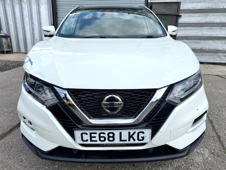 2019 68 REG NISSAN QASHQAI N-CONNECTA DCI 1.5TDi DAMAGED REPAIRABLE SALVAGE