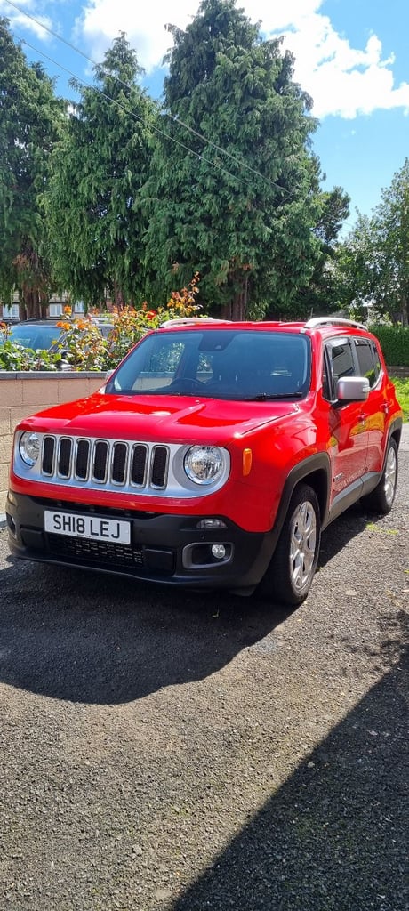 image for Jeep, RENEGADE, 2018, year MOT, Manual, 1598 (cc),service history