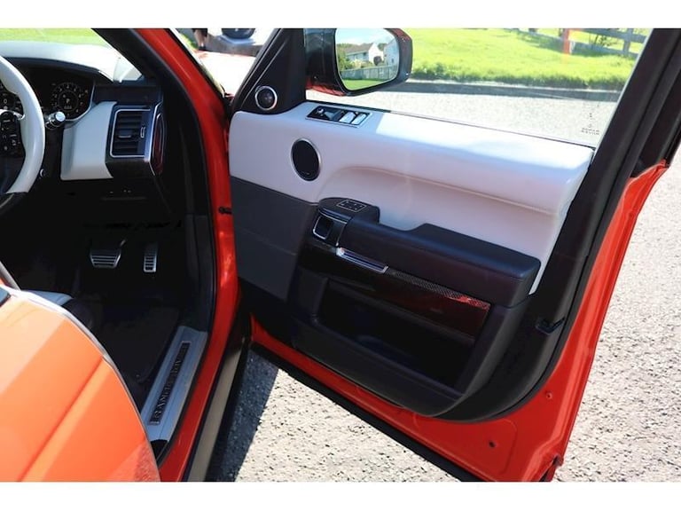 2018 RANGE ROVER SVR SUPER RARE FACTORY ORDER LAVA ORANGE STUNNING CONDITION