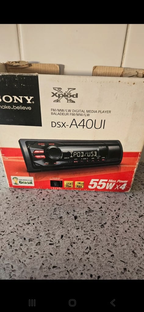 Sony car stereo 