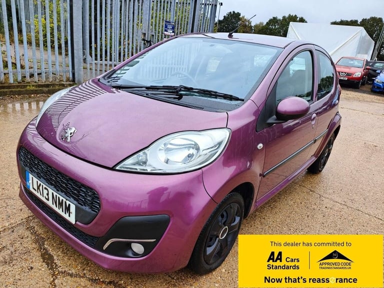 2013 Peugeot 107 1.0 12V Active 2 Tronic Euro 5 5dr Hatchback Petrol Automatic