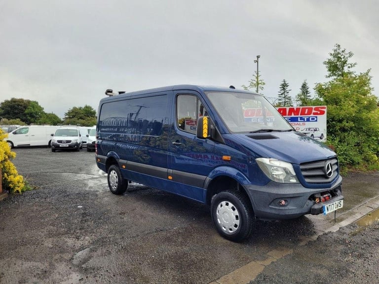 2017 ON 17 PLATE MERCEDES-BENZ SPRINTER 316CDI 4X4 MWB 160BHP 2200CC DIESEL ULEZ