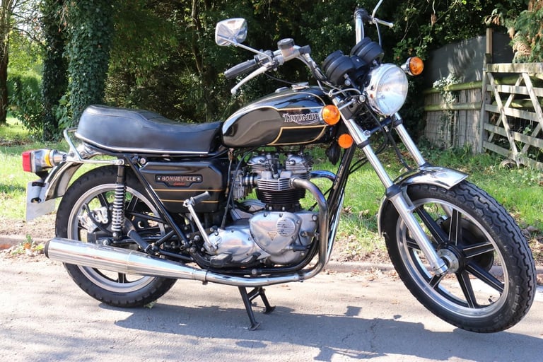 image for Triumph T140D Bonneville Special 1979 UK registered Runs and Rides