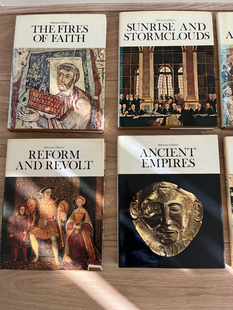 image for MILESTONES OF HISTORY BOOK SET (complete)