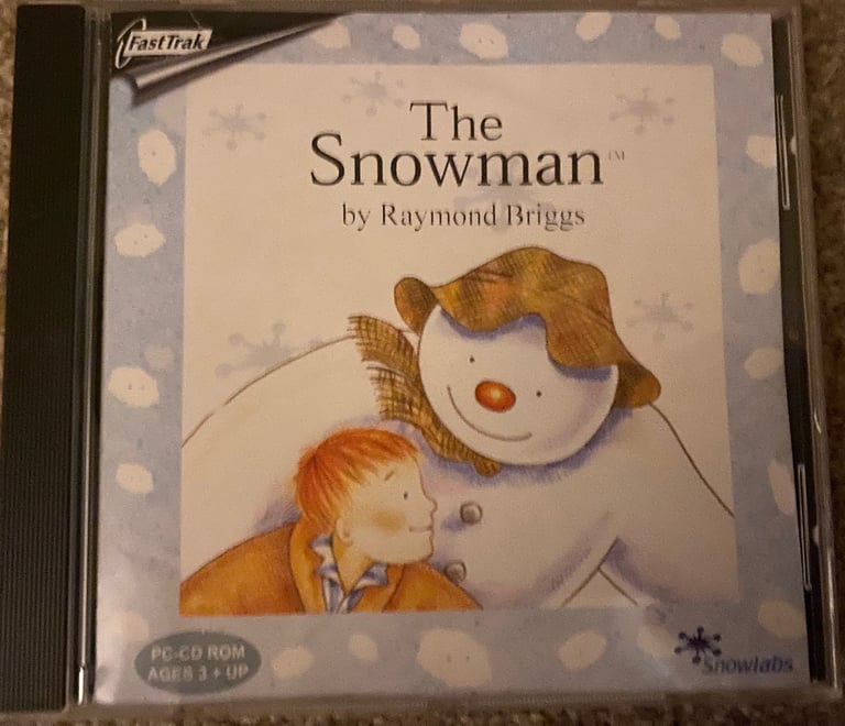 The Snowman, vintage CD Rom 2001