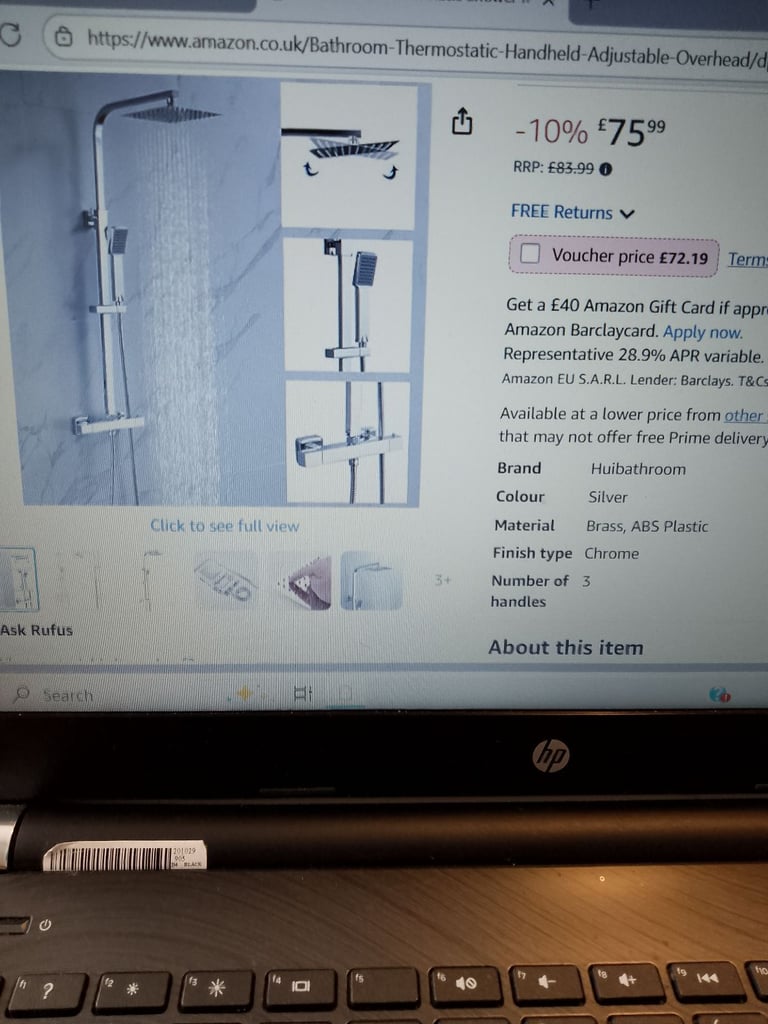image for Whole Shower Unit 