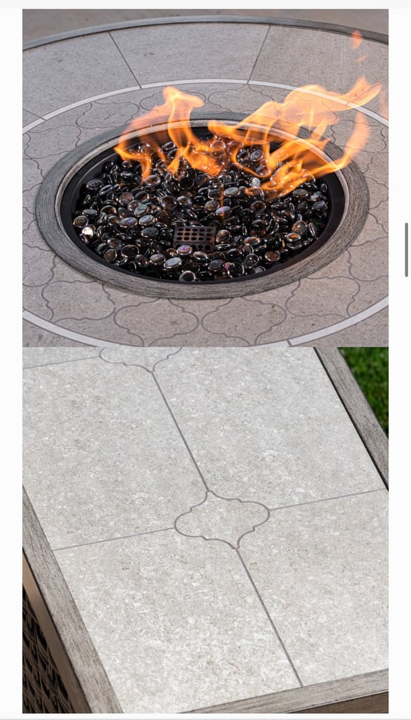 Sunvilla Laguna 5 piece garden set with firepit £1125