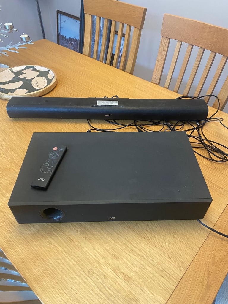 image for JVC. Soundbar and sub woofer