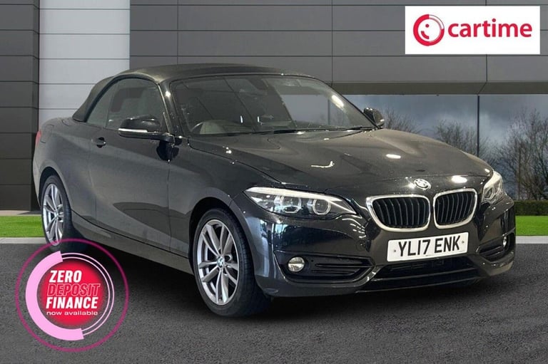 2017 17 BMW 2 SERIES 2.0 220D SPORT CONVERTIBLE 2DR DIESEL AUTO EURO 6 (S/S) (19