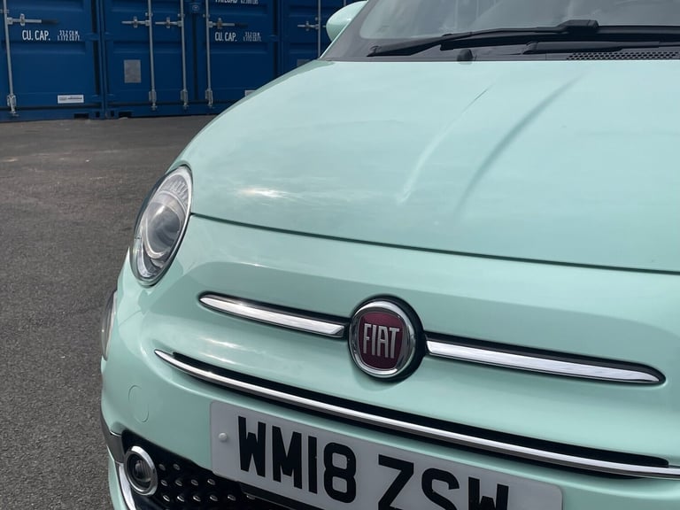 2018 Fiat 500 1.2 Lounge 3dr HATCHBACK PETROL Manual