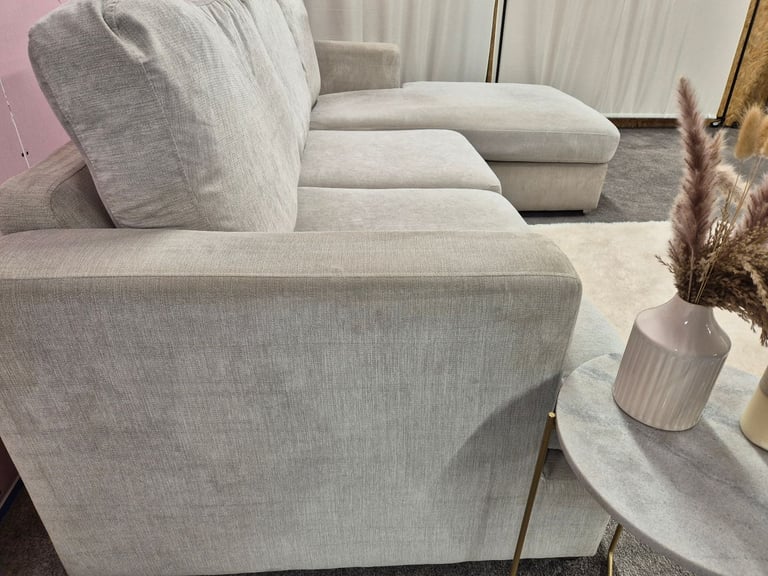 Delivery Available DFS Freya L Shape Corner Sofa 