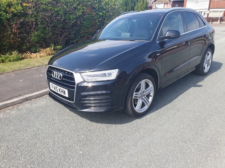 2015 Facelift*Audi Q3 S-Line +*Quattro 4WD*Rare Panoramic roof*2.0 TDI 150 BHP*Only 96k