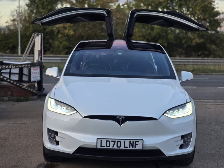 2020 Tesla Model X Electric 100 kWh 7 Seats PCO Eligible Long Range 4dr 2 Keys ULEZ Free Saloon E...