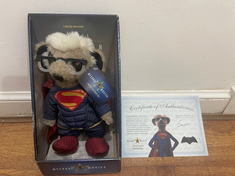 Meerkat movie limited edition superhero