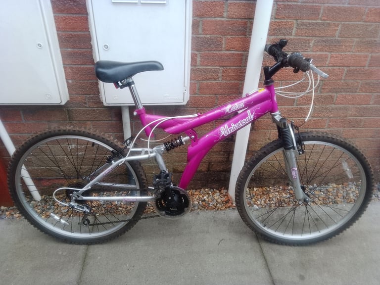 Ladies Universal Carina Dual Suspension Mountain Bike Bicycle