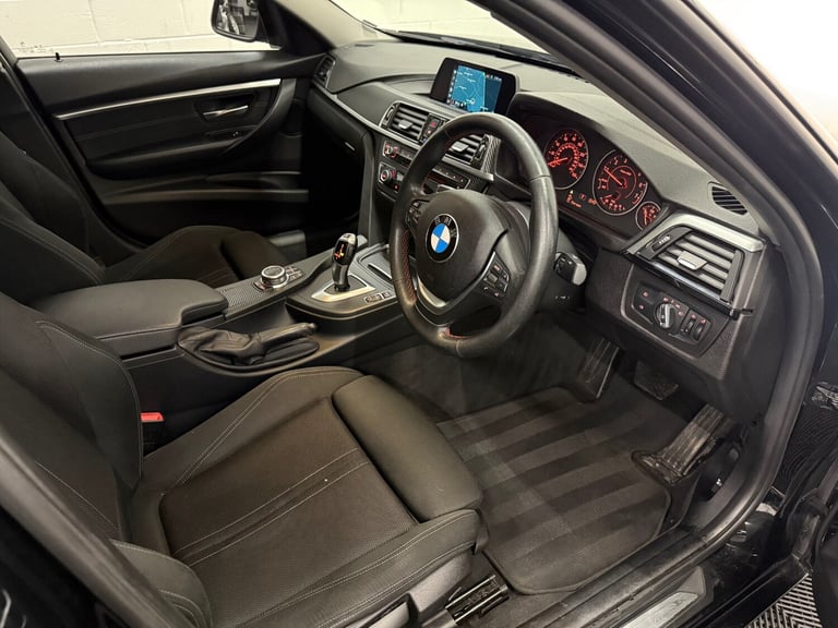 2018 68 BMW 318i 1.5 SPORT PETROL AUTOMATIC 134BHP BLACK EURO 6