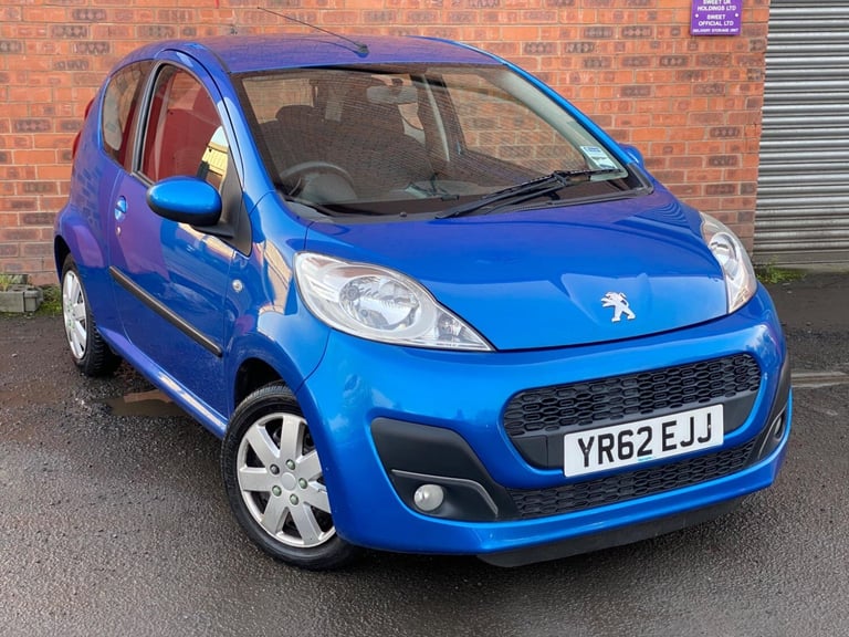 2012 Peugeot 107 1.0 12V Active Euro 5 3dr HATCHBACK Petrol Manual