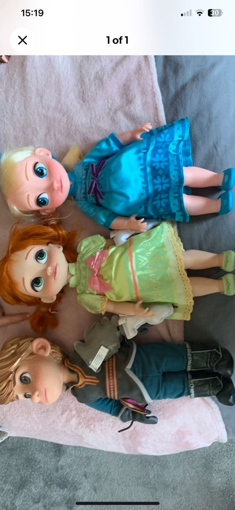 Disney animator doll frozen bundle