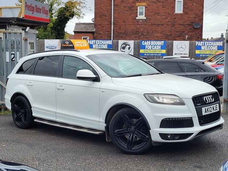 2012 Audi Q7 3.0 TDI 245 Quattro S Line 5dr Tip Auto TOP SPEC ESTATE Diesel Automatic