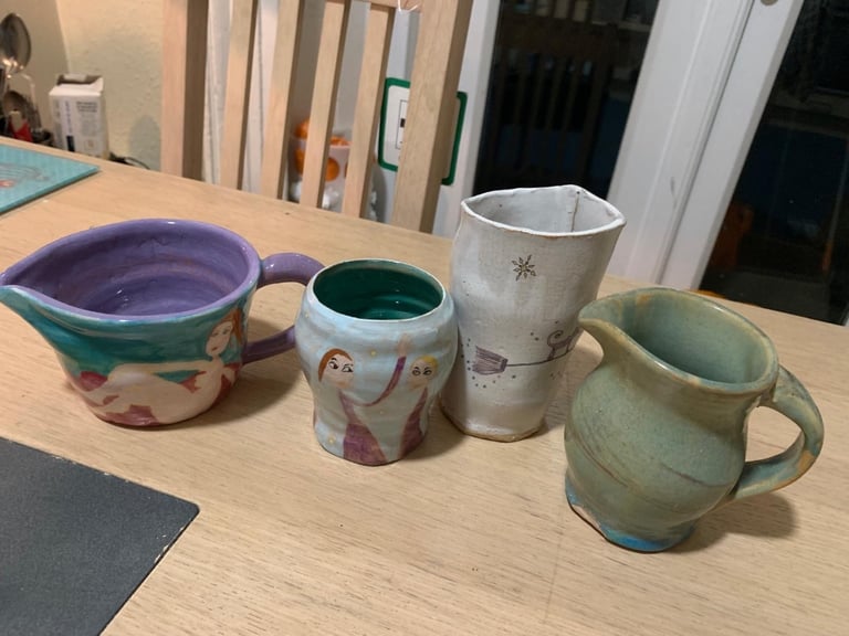 Ceramics small £5 each big £9 each