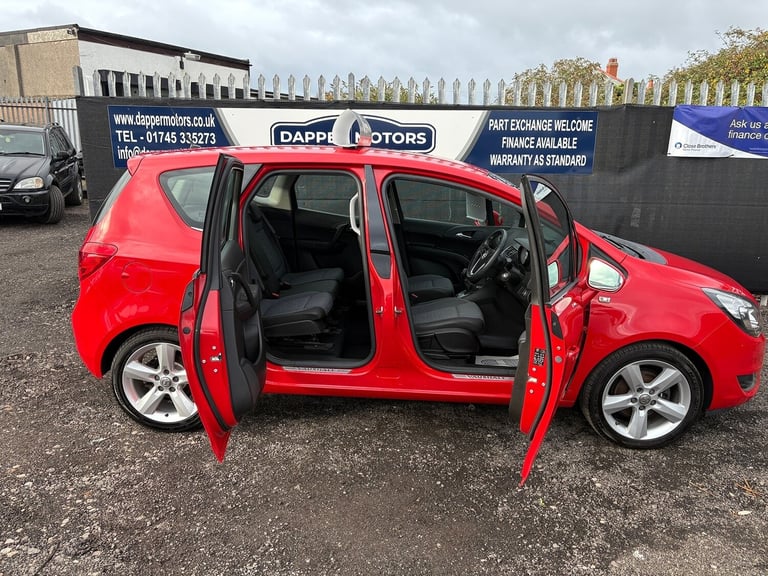 2015 Vauxhall Meriva Tech Line 1.4i 100PS MPV Petrol Manual