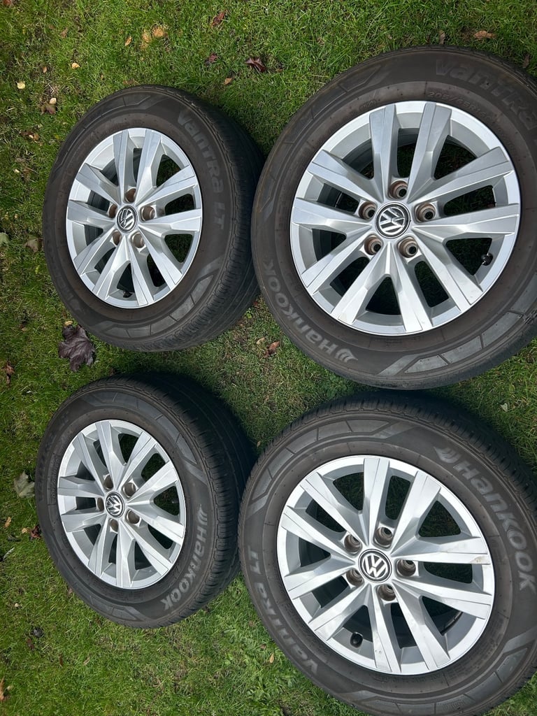 VW Transporter T6 Clayton Wheels Hankook Tyres 